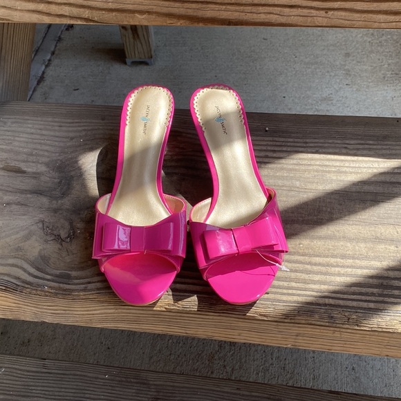 Pink tea toe sandals - Picture 4 of 8